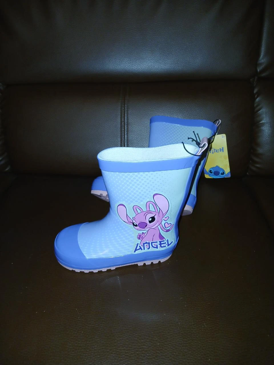 Botas de chuva para meninas Stitch da Disney tamanho 26 – photo 2